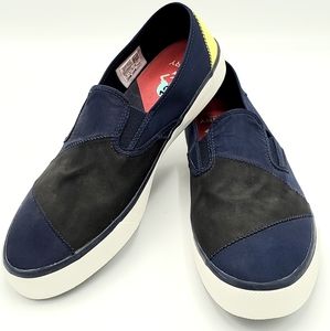 SPERRY BLACK/DARK BLUE SLIP-ON MEN SHOES SZ 12